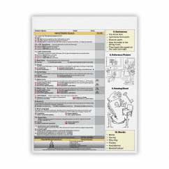 National Institutes of Health Stroke Scale (NIHSS) Notepad